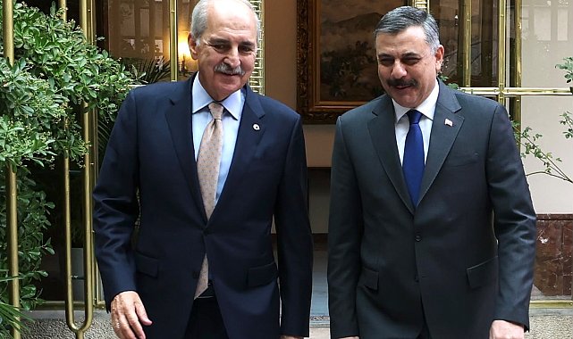 Bakan Çiftçi, TBMM Başkanı Kurtulmuş'u ziyaret etti