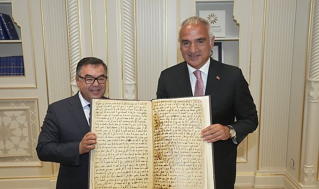 Bakan Ersoy: Kültür ve sanat alanındaki yakın iş birliğimizi daha da ileri taşımaya hazırız