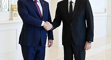 Bakan Fidan, Azerbaycan Cumhurbaşkanı Aliyev tarafından kabul edildi