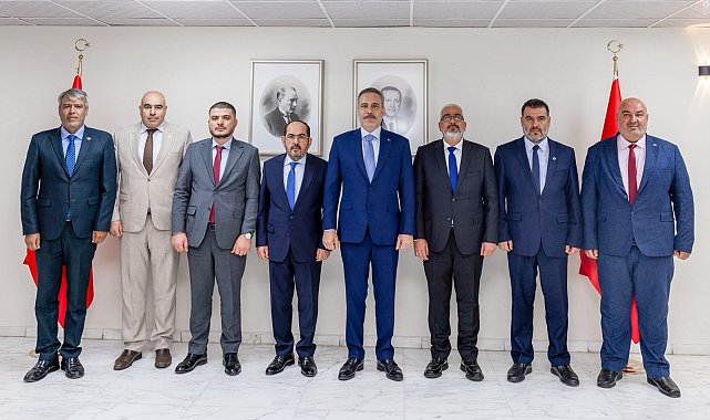 Bakan Fidan, Suriye Türkmen Meclisi Başkanı Mustafa ve beraberindeki heyet ile görüştü