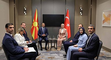 Bakan Göktaş, Kuzey Makedonya'da ikili görüşmeler gerçekleştirdi