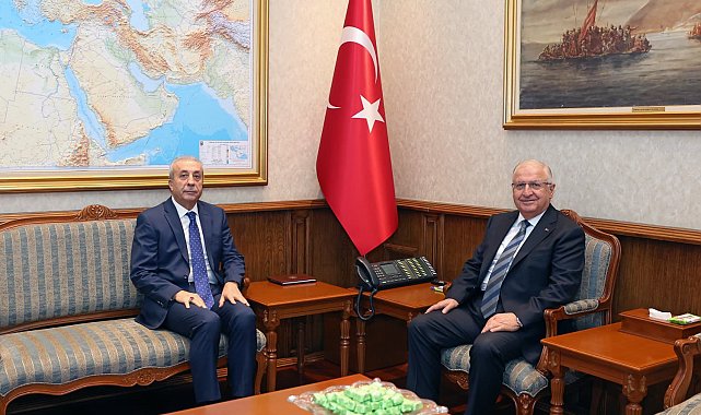 Bakan Güler, FAO Genel Direktörlüğüne aday gösterilen Mehdi Eker ile bir araya geldi