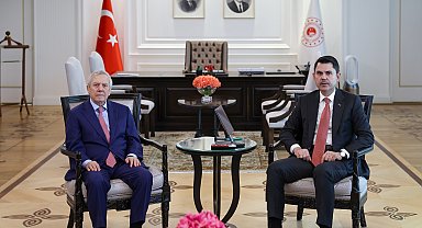 Bakan Kurum, Aziz Yıldırım'ı kabul etti