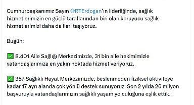 Bakan Memişoğlu: 14,1 milyon vatandaşımızda hastalıkları erken aşamada tespit ettik