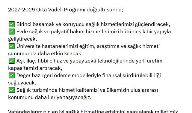 Bakan Memişoğlu: Milletimiz için durmaksızın çalışmaya devam edeceğiz