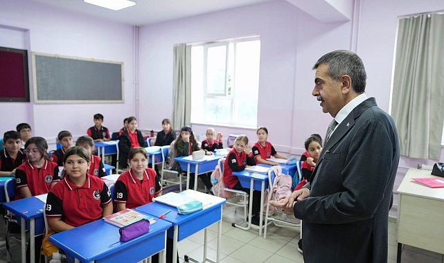 Bakan Tekin: Derslik başına düşen öğrenci sayısı, OECD ortalamasının üzerinde
