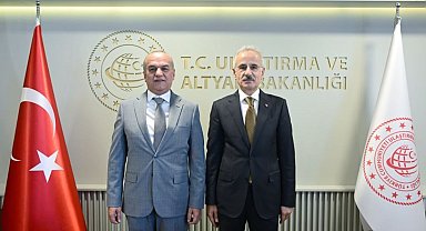 Bakan Uraloğlu, Tacikistan'ın Ankara Büyükelçisi İmomi'yi kabul etti