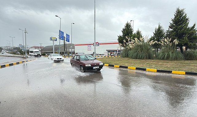Bartın'da sağanak etkili oldu
