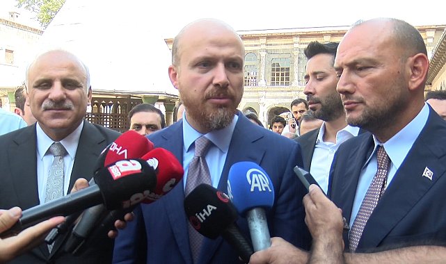 Bilal Erdoğan: Herkesin elini, taşın altına koyması lazım