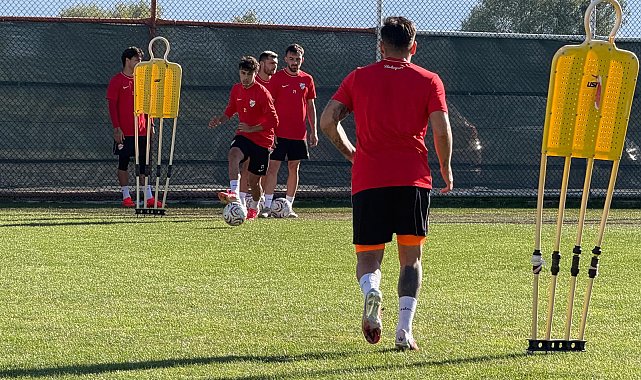 Boluspor, Pendikspor maçının hazırlıklarını sürdürdü