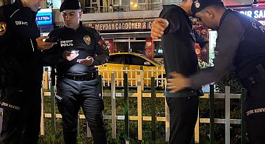 Bursa'da 1000 polisle huzur ve asayiş uygulaması