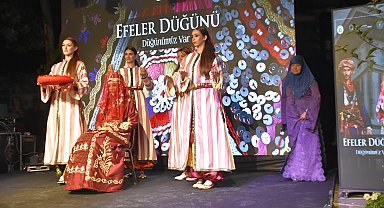 Çakırağa Konağı'nda 'Efeler Düğünü' canlandırıldı