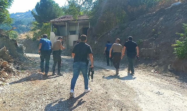 Çay bahçesindeki saldırının şüphelisi için Spil Dağı çevresinde dron destekli operasyon