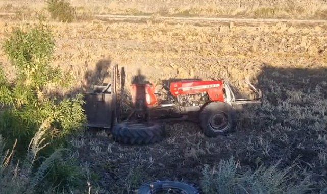 Çorum'da minibüs ile traktör çarpıştı: 1 ölü, 1 yaralı