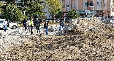 Çorum'da okul binasının yıkımı sırasında kafatası ve kemik parçaları bulundu