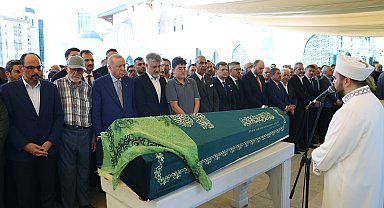 Cumhurbaşkanı Erdoğan, AK Parti Milletvekili Önen'in kızının cenazesine katıldı