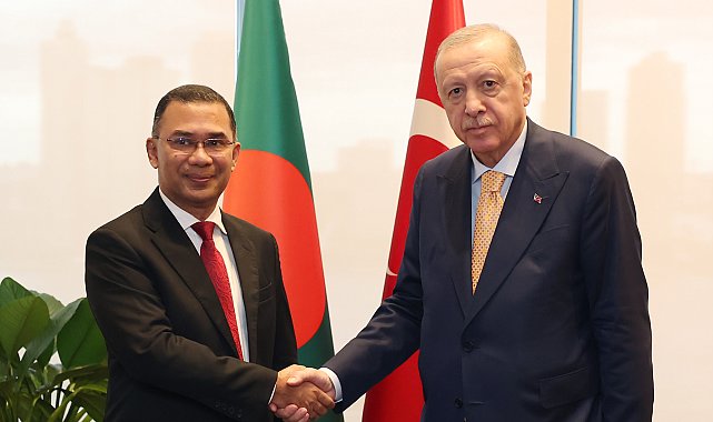 Cumhurbaşkanı Erdoğan, Bangladeş Başbakanı Rahman ile bir araya geldi