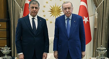 Cumhurbaşkanı Erdoğan, Cemil Tugay'ı kabul etti