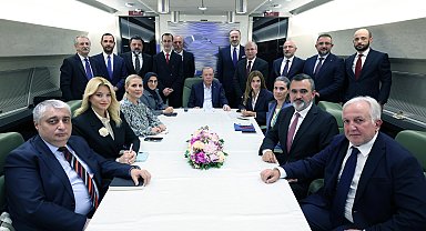 Cumhurbaşkanı Erdoğan: Çerçeve yasanın uygulanması için örgütün fiilen silah bırakması ve tasfiye olması gerek