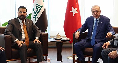Cumhurbaşkanı Erdoğan, Irak Başbakanı Zeydi'yi kabul etti
