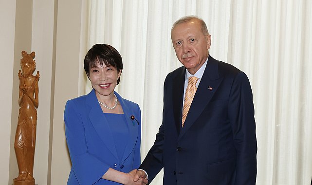 Cumhurbaşkanı Erdoğan, Japonya Başbakanı Sanae Takaichi ie görüştü