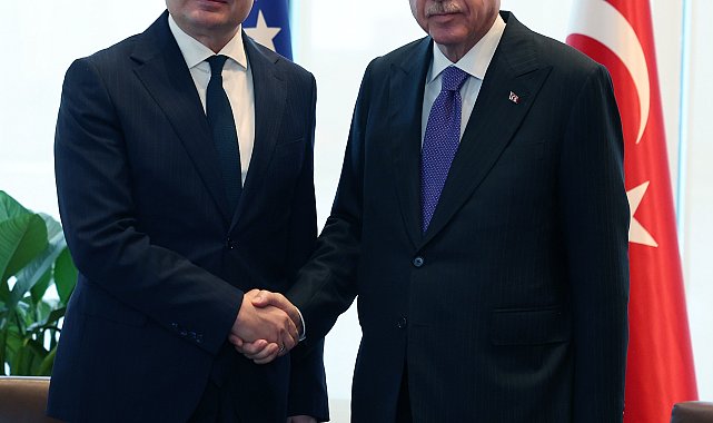 Cumhurbaşkanı Erdoğan, Kosova Başbakanı Kurti ile görüştü
