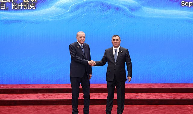 Cumhurbaşkanı Erdoğan, Şanghay İşbirliği Örgütü Zirvesi'ne katıldı