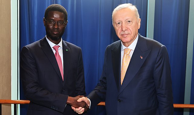 Cumhurbaşkanı Erdoğan, Senegal Cumhurbaşkanı Faye ile görüştü