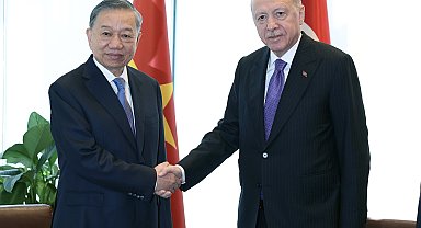 Cumhurbaşkanı Erdoğan, Vietnam Devlet Başkanı To Lam ile görüştü
