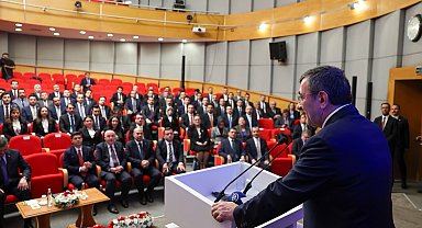Cumhurbaşkanı Yardımcısı Yılmaz, kaymakam adaylarıyla bir araya geldi