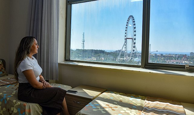 Deniz manzaralı, 5 yıldızlı otel konforlu yurt