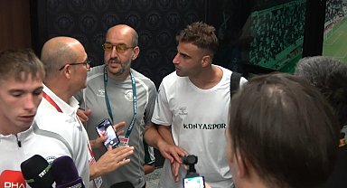 Deniz Türüç, TFF Temsilcisiyle tartıştı