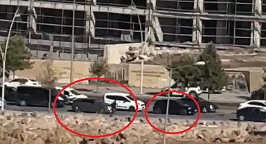 Diyarbakır'da cipteki 2 kişinin yaralandığı silahlı saldırı kamerada; 2 gözaltı