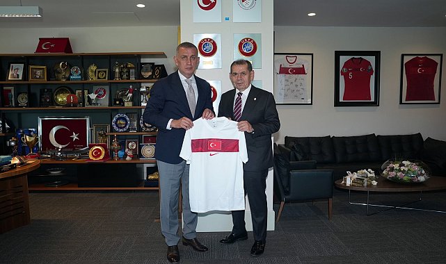 Dursun Özbek'ten, TFF Başkanı Hacıosmanoğlu'na ziyaret