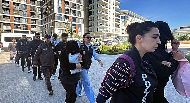 Edirne'de yasa dışı bahis operasyonunda 7 şüpheli adliyede