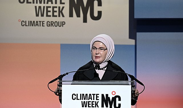 Emine Erdoğan'dan New York İklim Haftası açılış etkinliğine ilişkin paylaşım