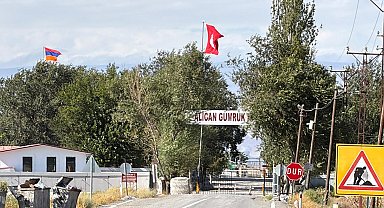 Ermenistan'a açılan Alican Gümrük Kapısı'nda çalışmalar sürüyor