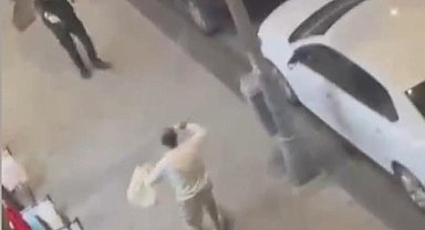 Esenler'de polise bıçakla saldırdığı öne sürülen şüpheli, bacağından vuruldu
