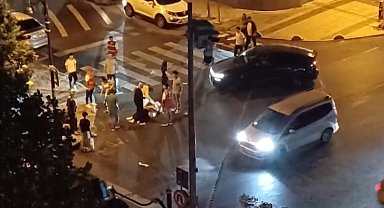 Esenyurt'ta otomobil ile motosiklet çarpıştı: 2 yaralı