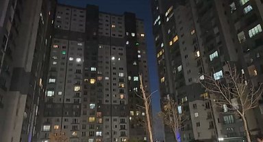 Esenyurt'ta otoparkta çıkan yangın 28 katlı binaya sıçradı: 42 kişi dumandan etkilendi