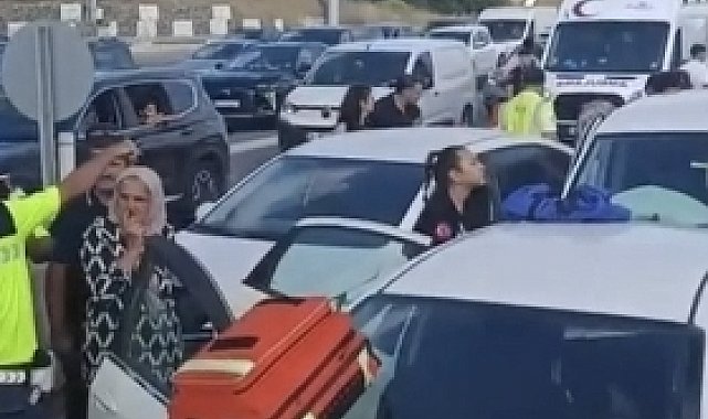 Eyüpsultan'da zincirleme kaza: 2 yaralı