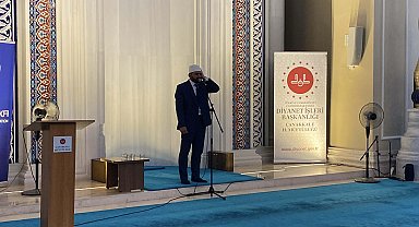 Ezanı Güzel Okuma Yarışması'nın finali Çanakkale'de düzenlendi