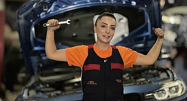 Fatma, muhasebeci olarak girdiği sanayide motor ustası oldu