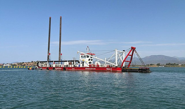 Fethiye Körfezi'nde dip çamuru temizliği için çalışma başlıyor
