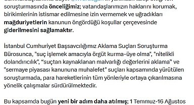 Fon soruşturmasında mal varlıklarını dondurma kararı