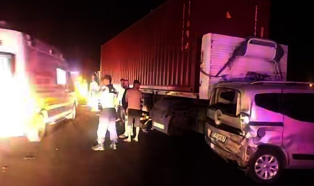 Gaziantep'te zincirleme kaza; 4 yaralı