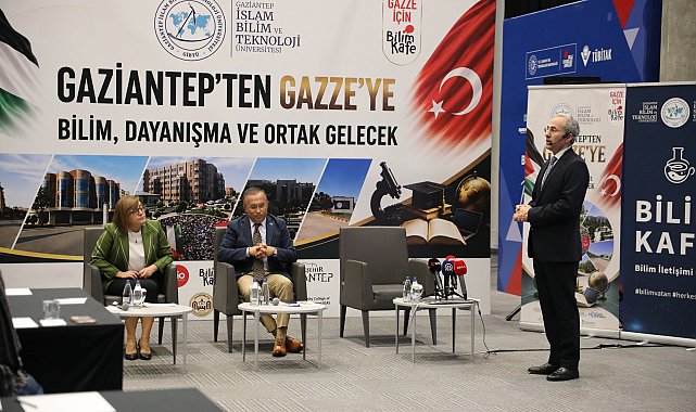 Gaziantep'ten Gazze'ye bilim, dayanışma ve ortak gelecek programı düzenlendi