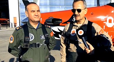 Haluk Görgün ve Orgeneral Dalkıran, HÜRKUŞ-2 ve HÜRJET ile test uçuşu gerçekleştirdi