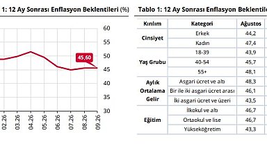 Hanehalkı beklentileri açıklandı