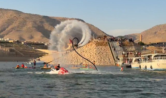 Hasankeyf'te su, doğa sporları ve turizm festivali coşkusu